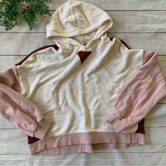 🎉HOST PICK🎉 MWL Madewell Airyterry Hoodie Sweatshirt in Colorblock XL - Picture 13 of 14